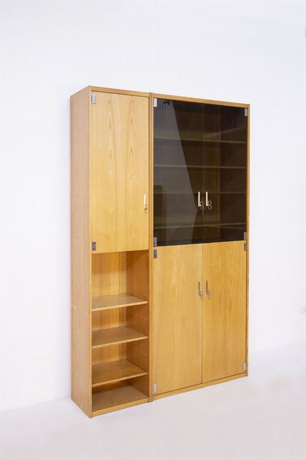 VITTORIO  INTROINI - Pellican modular bookcase for SAPORITI