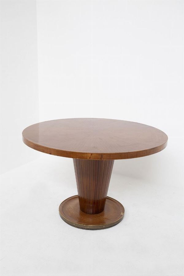 OSVALDO BORSANI - Important round dining table