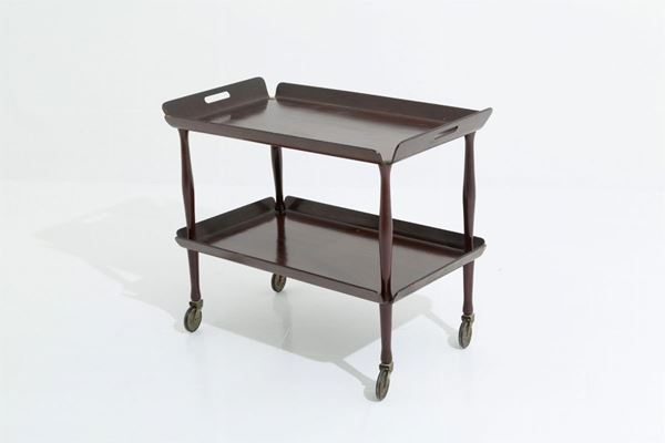 Two bentwood trolleys