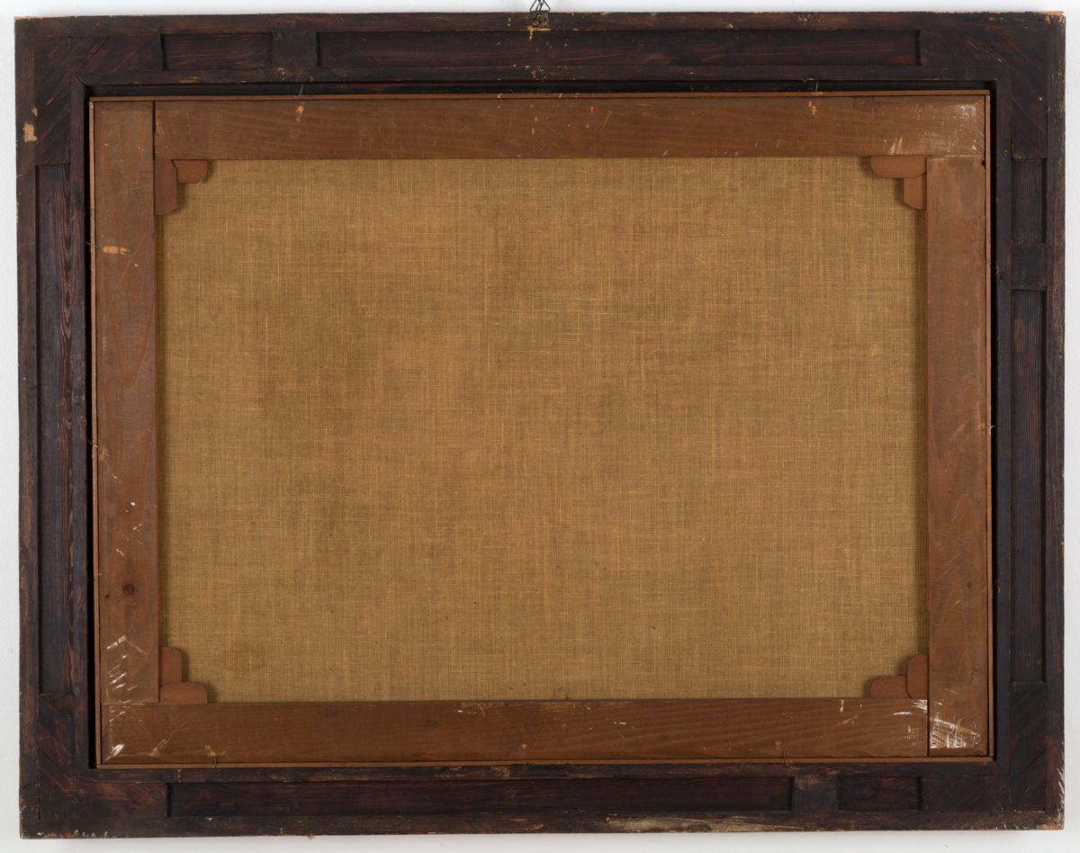 Scuola Romana del XVIII Secolo. Dipinto Olio su Tela