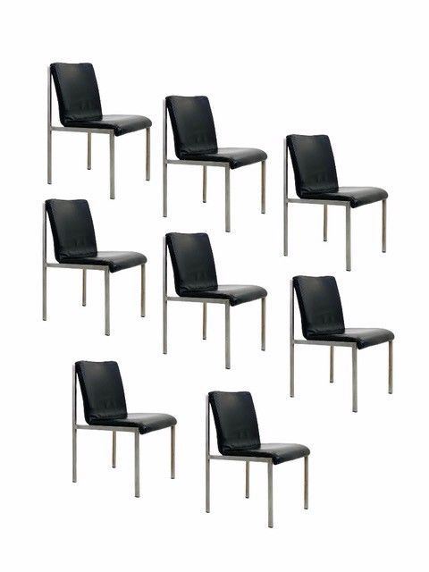 Eight chairs