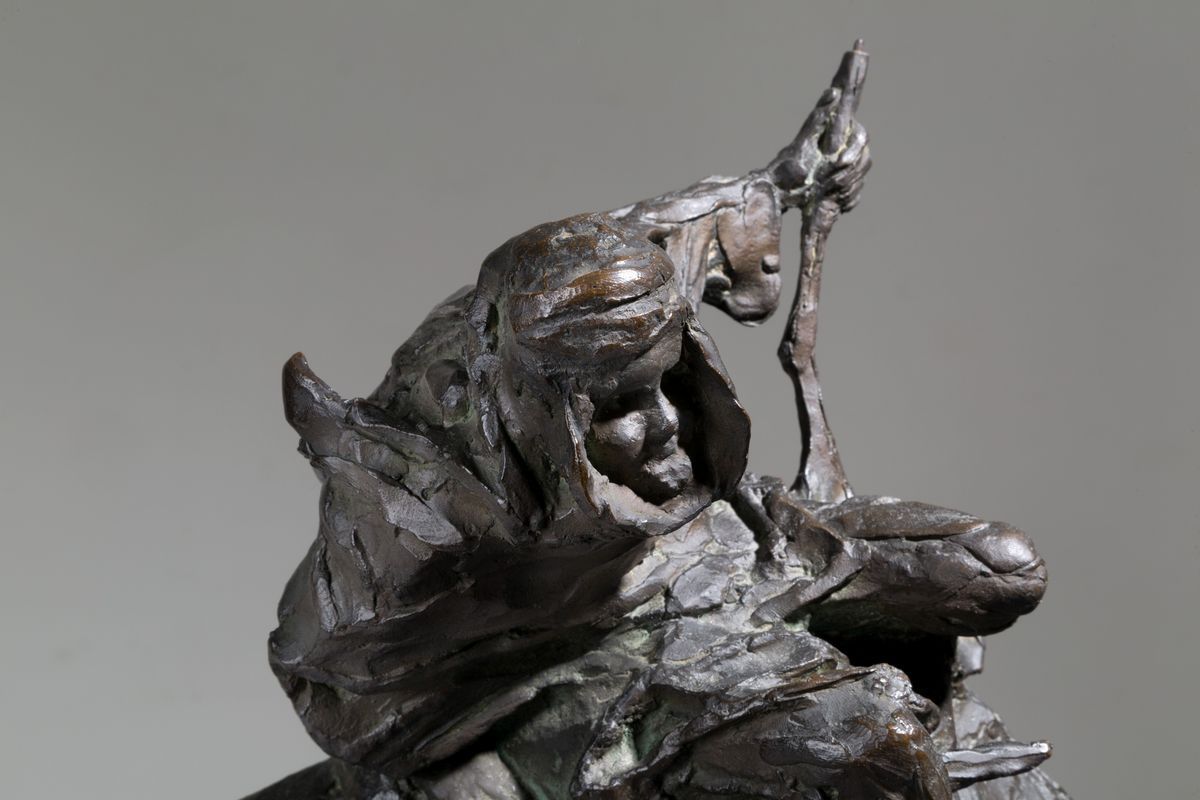 Attilio Prendoni (milano, 1874-1942). Grande Scultura in Bronzo