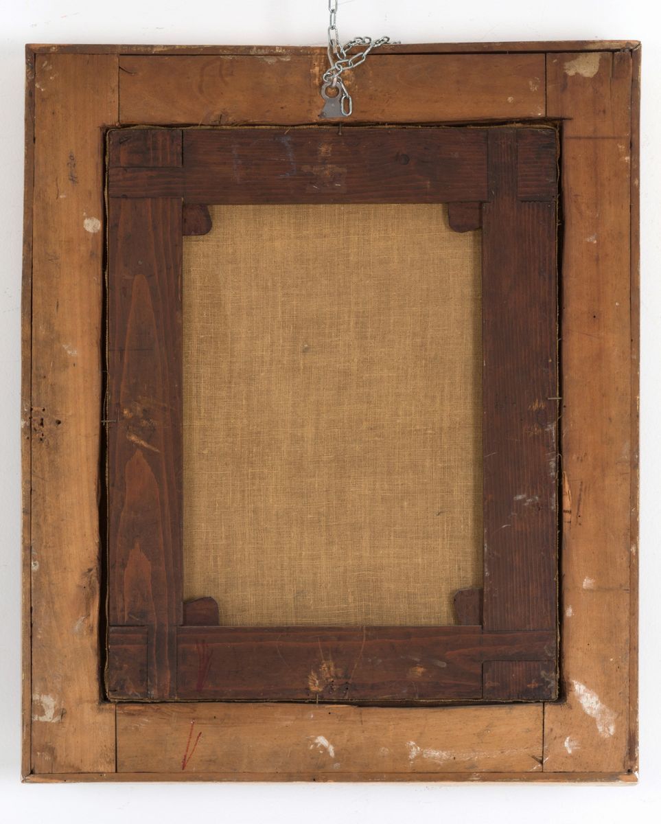 Dipinto Olio su Tela Raff. ''ritratto di Gentiluomo''. XVII Secolo. in Cornice ...