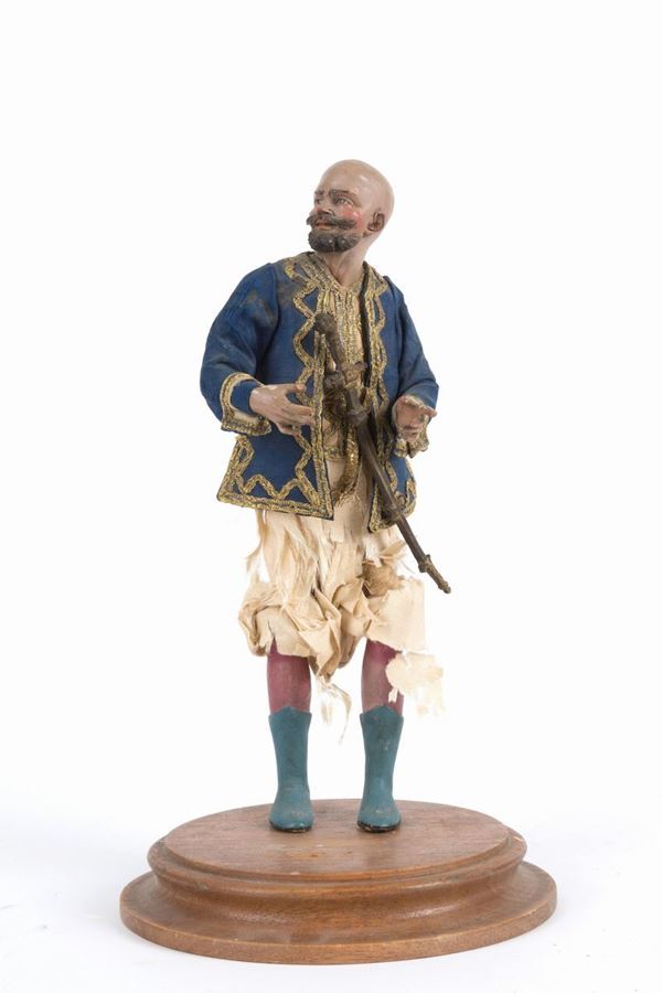 TOMMASO SCHETTINO - Spadaccino in terracotta