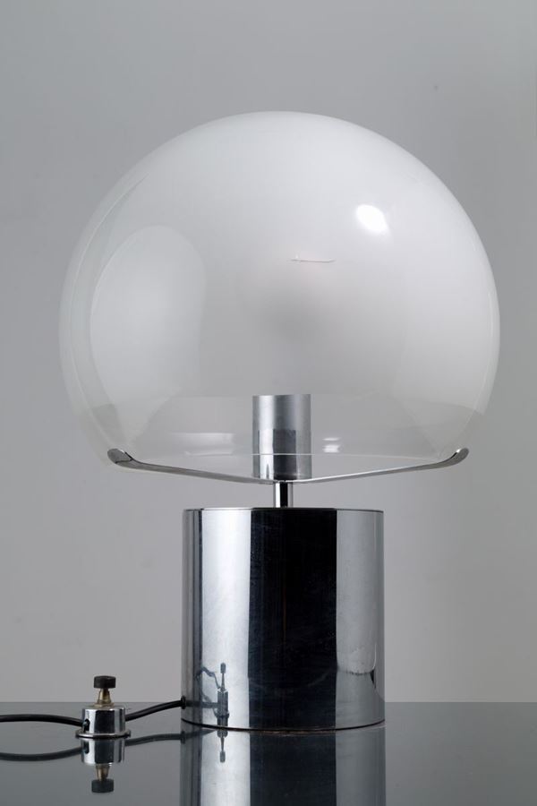 LUIGI CACCIA DOMINIONI - LUIGI CACCIA DOMINIONI (Milano, 1913-2016) per AZUCENA. Lampada da tavolo Porci...