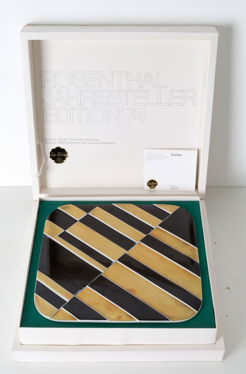 Piatto per ROSENTHAL JAHRESTELLER