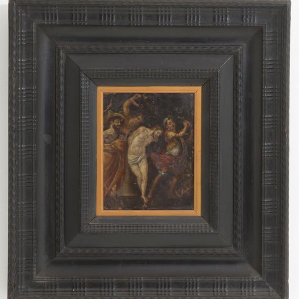 Dipinto ''LA FLAGELLAZIONE DI CRISTO''
