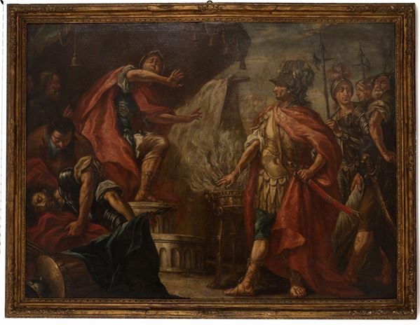 GIOVANNI ANTONIO  PELLEGRINI (bottega di) - Oil painting on canvas