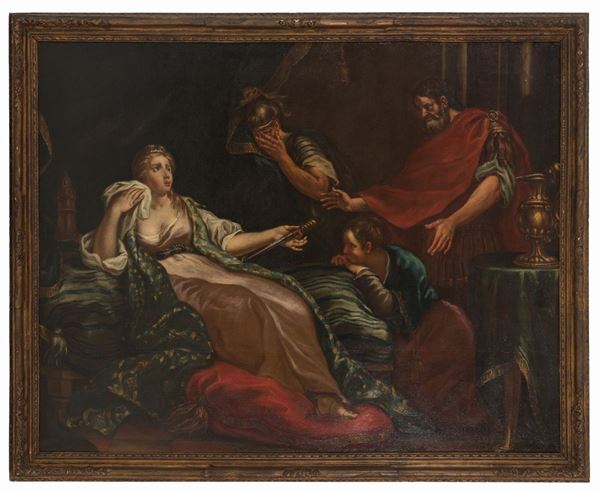 GIOVANNI ANTONIO PELLEGRINI - Oil painting on canvas