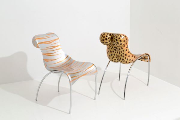 FRANCO PEROTTI -  Two chairs for TECNO