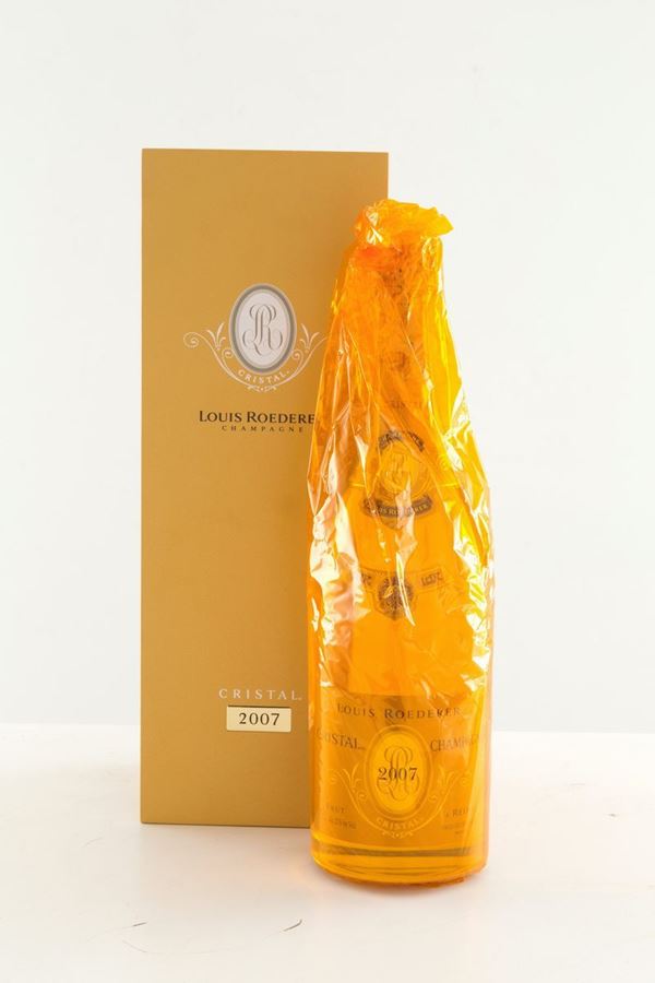 Champagne Magnum Cristal Louis Roederer 2007 (1 bt). Cofanetto originale....