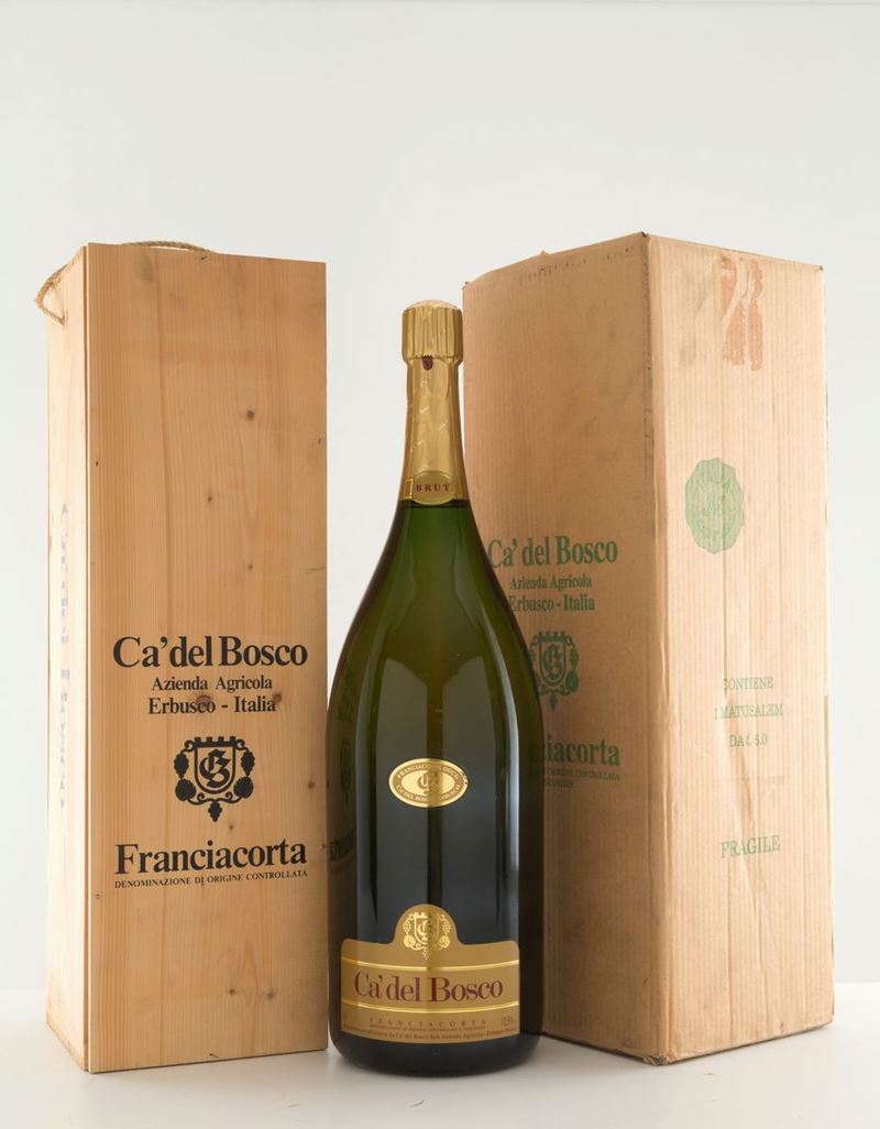 Ca' del Bosco Franciacorta Brut 1999 (1 Mathusalem). Cofanetto originale in leg...