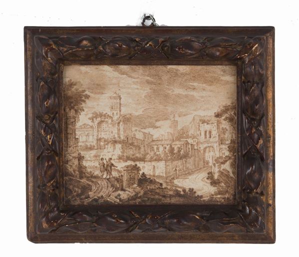 HENDRICK  VAN CLEVE III - HENDRICK VAN CLEVE III (Attr.) (Anversa, 1525-1589). Disegno su carta 