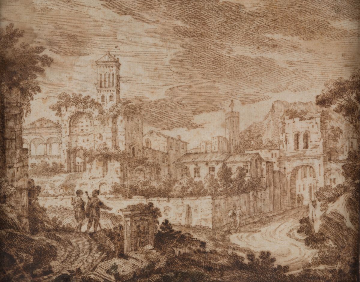 Hendrick Van Cleve III (attr.) (anversa, 1525-1589). Disegno su Carta