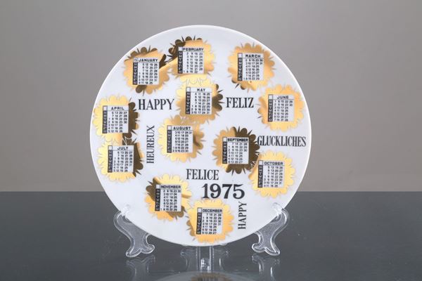 PIERO FORNASETTI - Porcelain plate