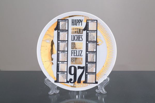 PIERO FORNASETTI - Porcelain plate