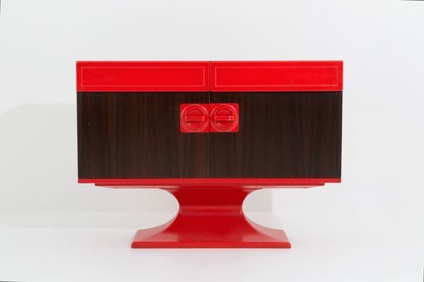 Credenza Space Age. Produzione SORMANI