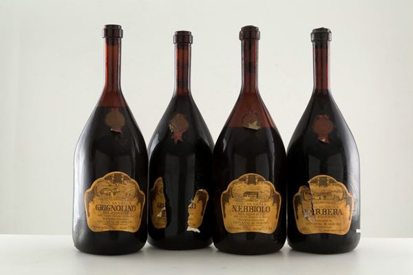 Selezione Giovanni Scanavino (4 bt da 3,750 lt.).
- Grignolino 1975 (2 bt)
- ...