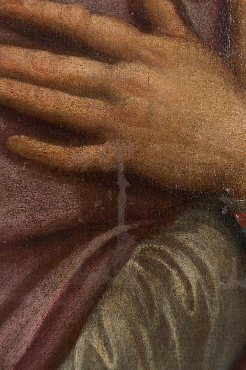 Sofonisba Anguissola (attr.) (cremona, 1535 - Palermo, 1625). Dipinto Olio su Tela