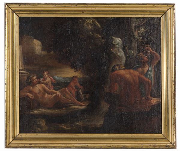 Oil painting on canvas