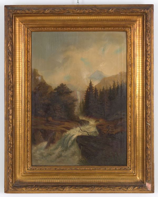 Oil painting on canvas