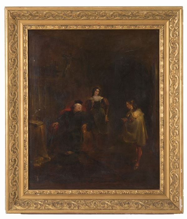 Dipinto olio su tela