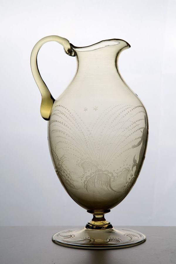 GUIDO MARIA BALSAMO STELLA - Glass pitcher