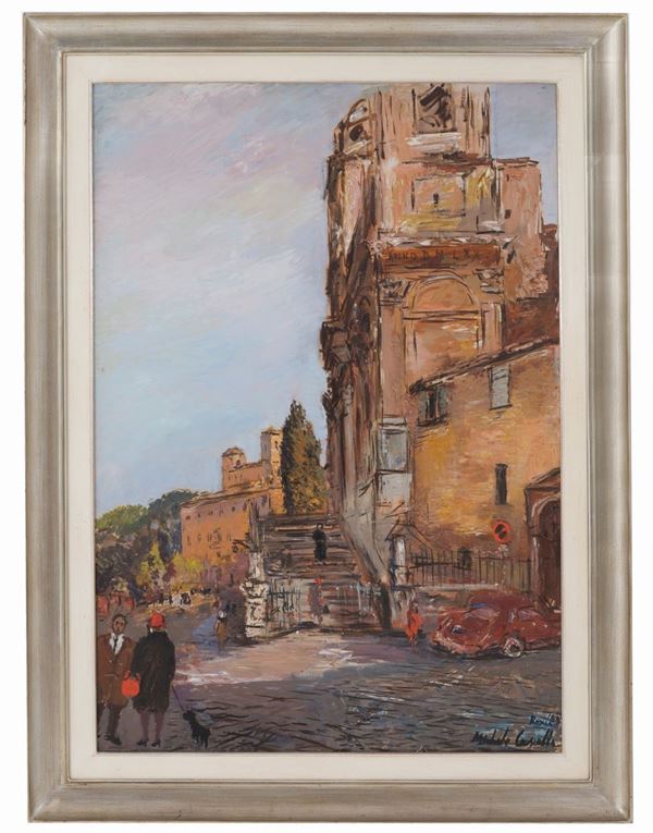 MICHELE CASCELLA - Oil painting on canvas