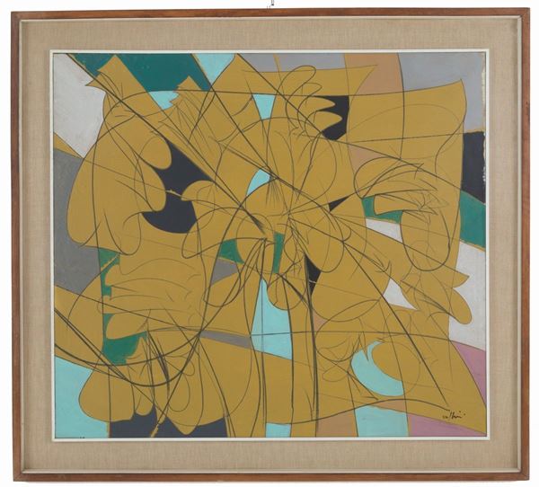 RENATO VOLPINI - Oil painting on canvas