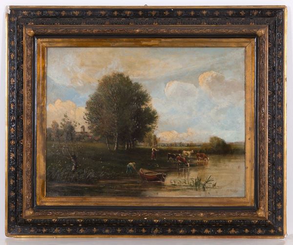 Oil painting on canvas