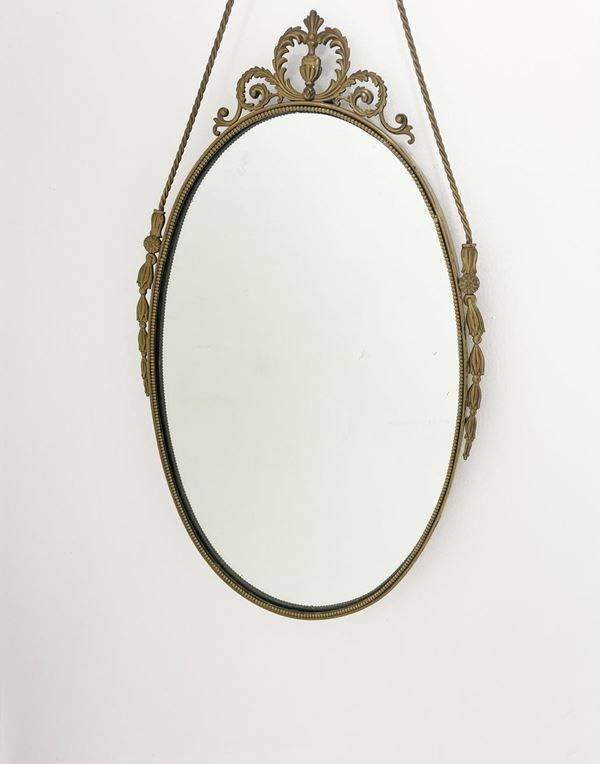 Oval mirror