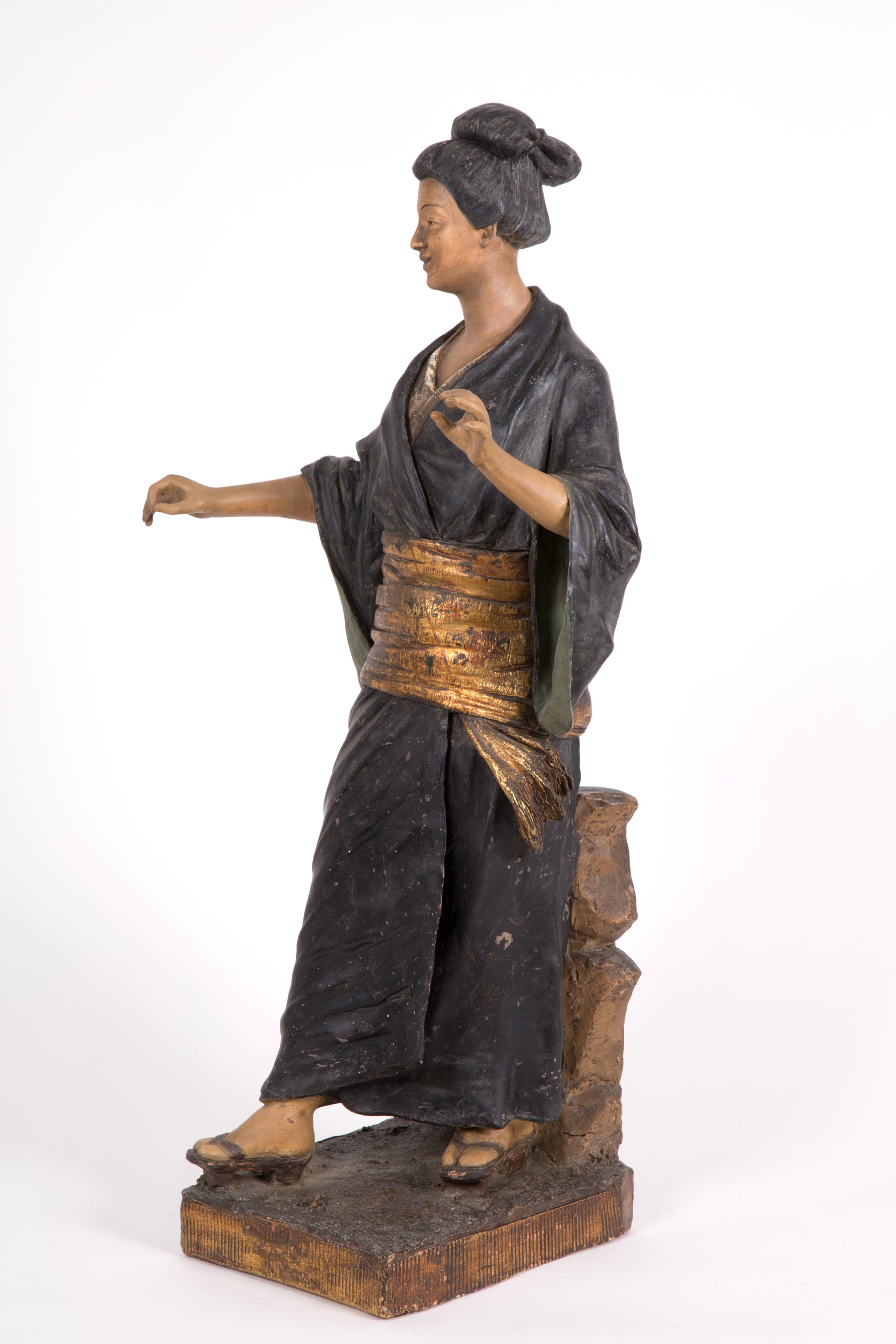 Scultura in terracotta ''GEISHA'