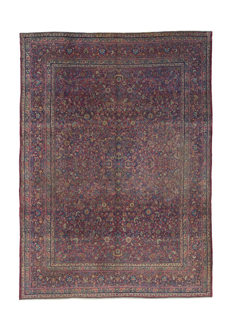 Tappeto Kirman. Firmato. Persia