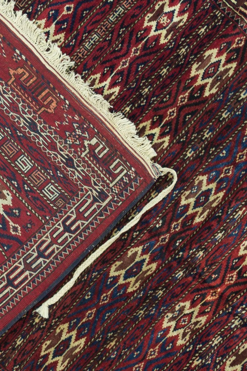 Tappeto Yomut. Turcomanno-Persia