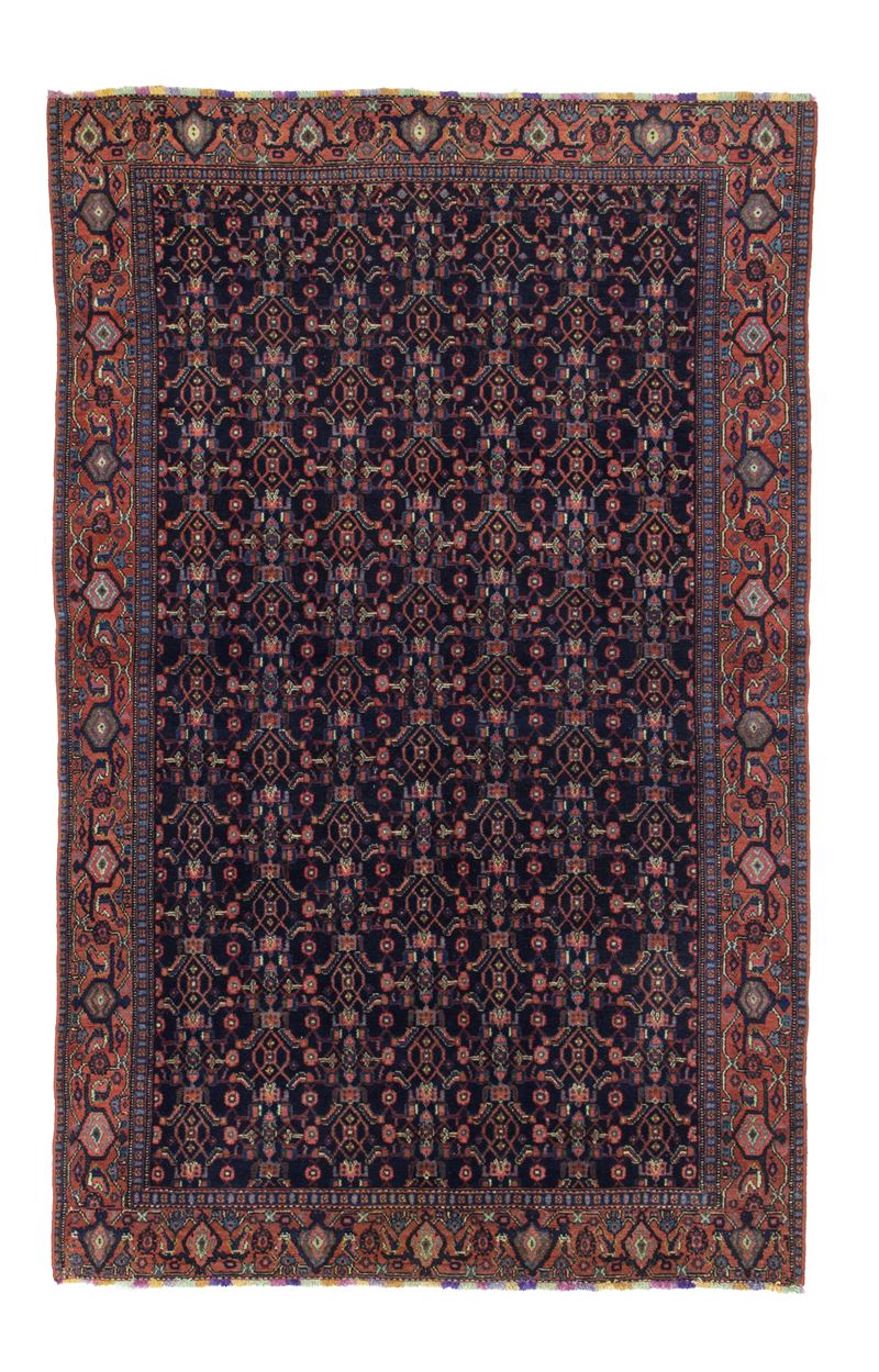 Tappeto Senneh Sette Colori. Persia
