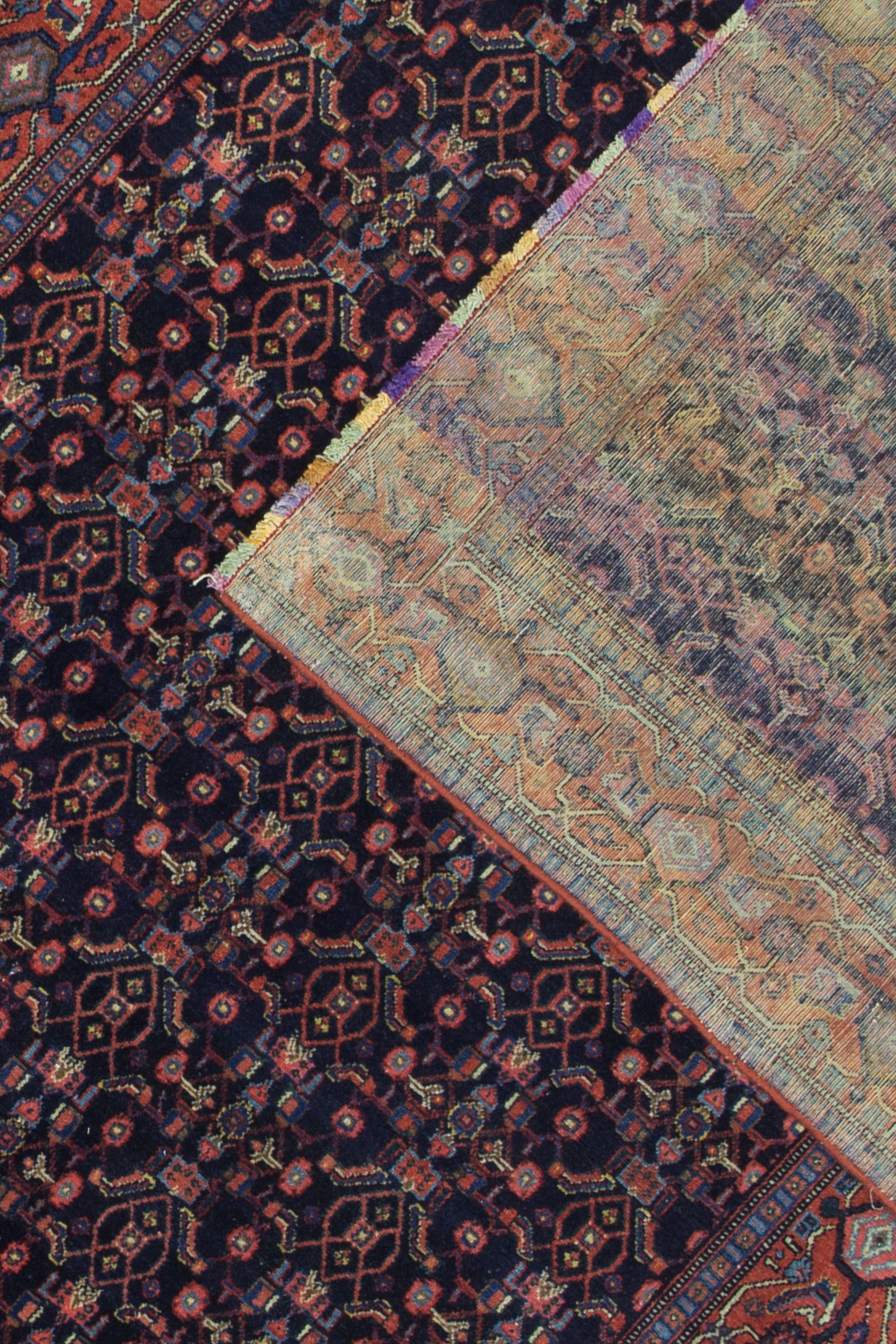 Tappeto Senneh Sette Colori. Persia