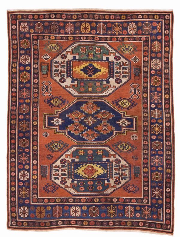 Tappeto Kazak Lori Pampak in lana