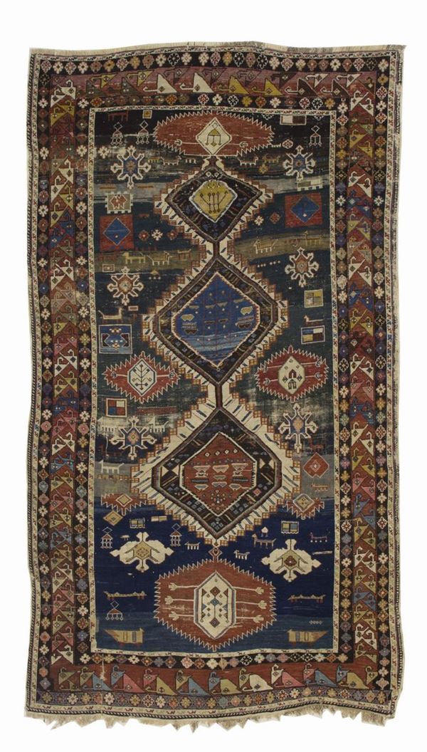 Tappeto Shirvan in lana