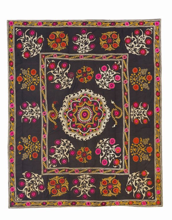 Tessuto Suzani in cotone