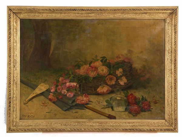 LEOPOLD DIJCKERS - Oil painting on canvas
