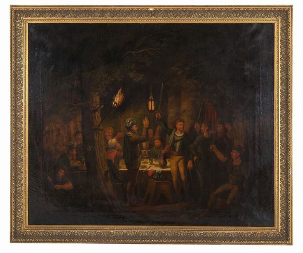 Oil painting on canvas