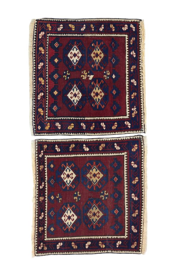 Pair of Bag Face Shirvan. Caucasus