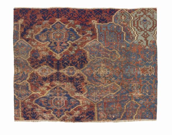 Frammento di tappeto Ushack (parte del medaglione)