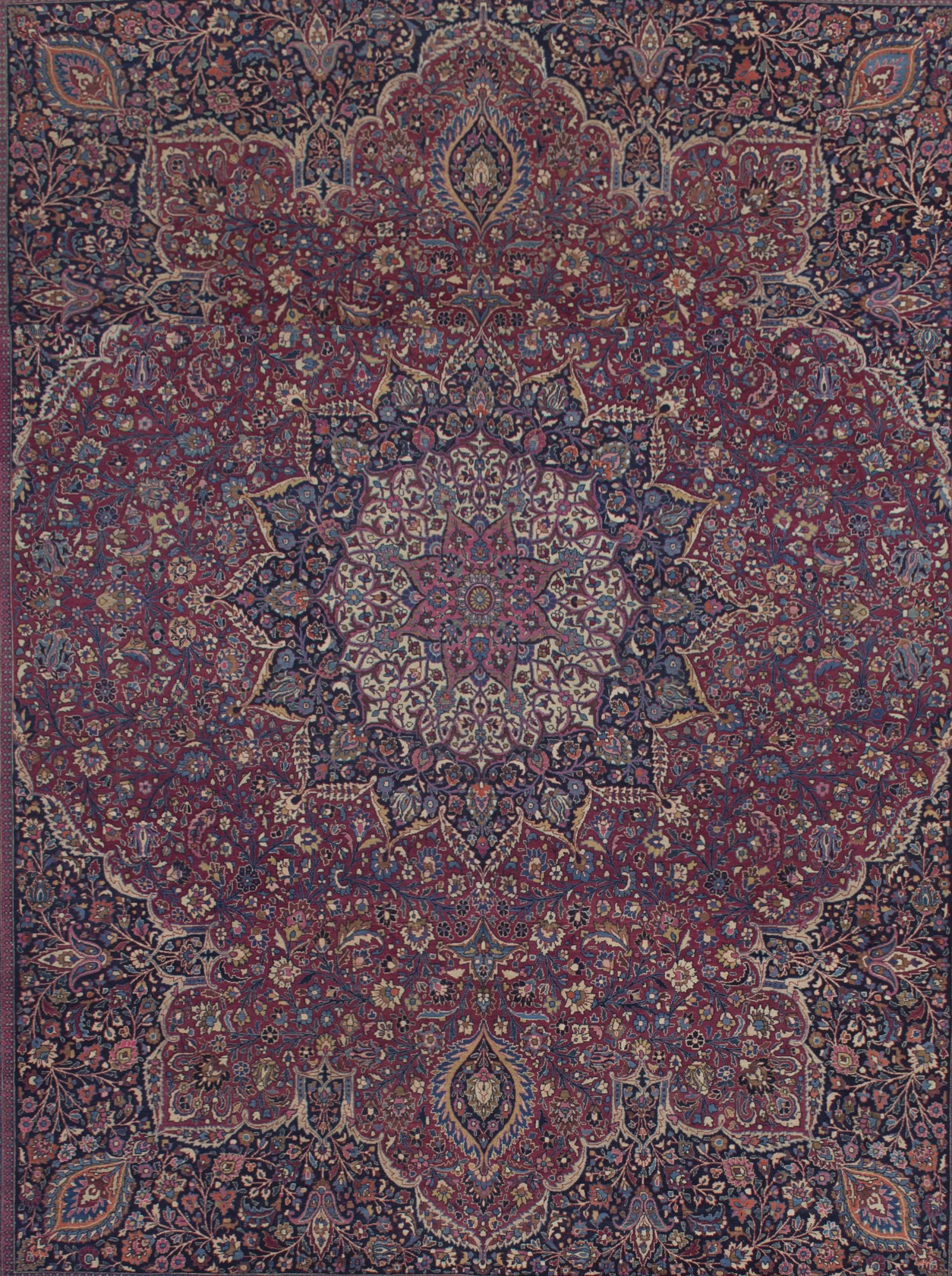 Maestro AMU OGLI, Tappeto Mud, Persia, in lana, 495x365 cm, Inizi XX secolo