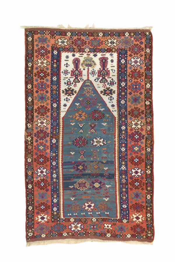 * Kilim Erzurum, lavorazione in lana, cotone e fili argentati