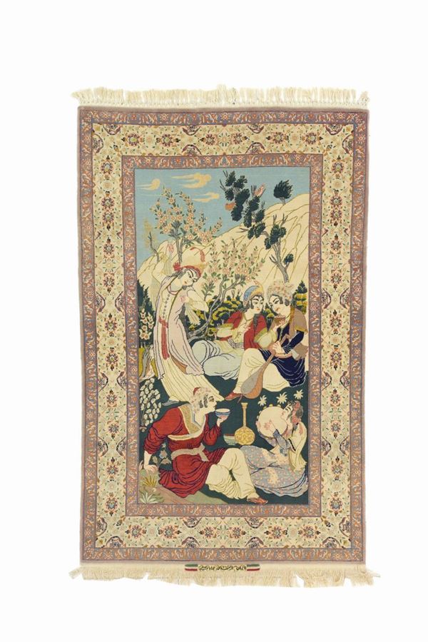 * Tappeto Isfahan firmato GIAVAD KHALILI