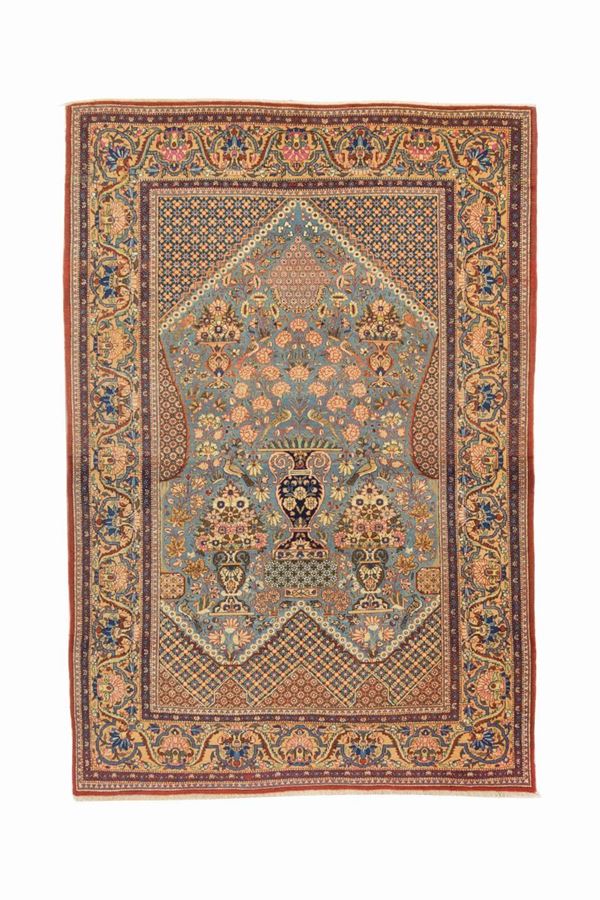 * Tappeto Kashan in lana kork