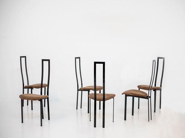 Six chairs. CATTELAN ITALIA production