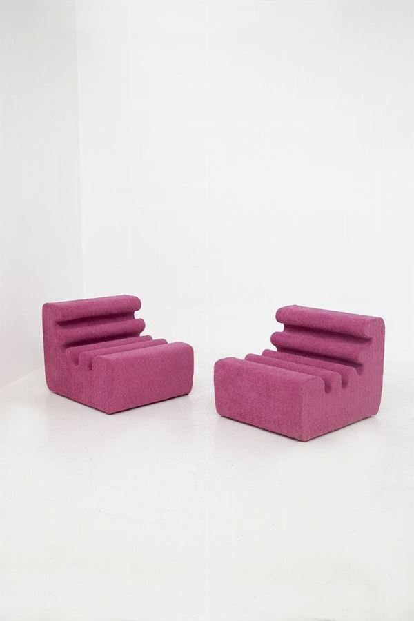 LIISI BECKMANN -  Pair of armchairs for ZANOTTA.