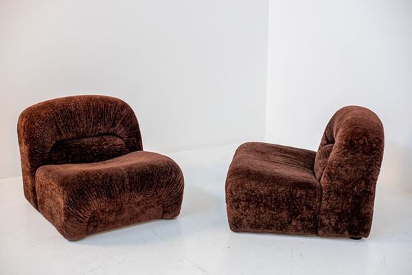 Coppia di poltrone Space Age